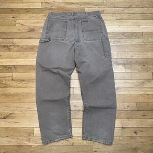 Faded Brown Duluth Carpenter baggy pants
